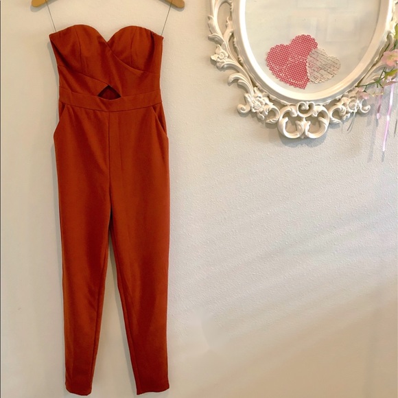 Windsor Pants & Jumpsuits Windsor Strapless Sweetheart Pantsuitromper Poshmark